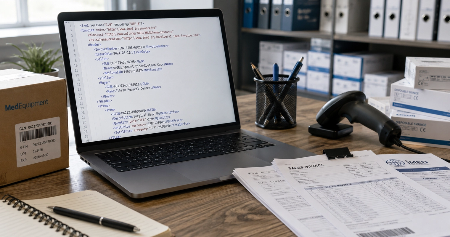 آموزش کامل ساخت فایل XML برای سامانه IMED | راهکارهای آیمد
